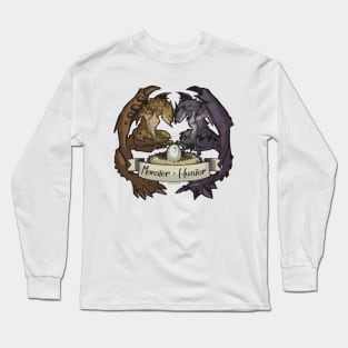 Monster Hunter - Love GoldSilver Long Sleeve T-Shirt